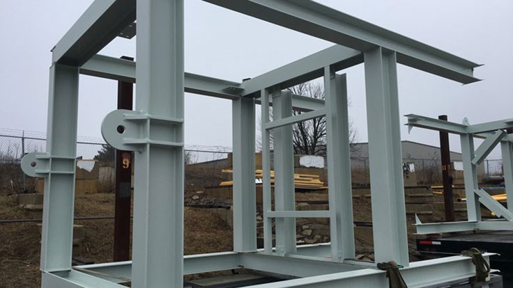 Gasification system installed on army base