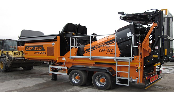 Doppstadt introduces BioPress screw extruder
