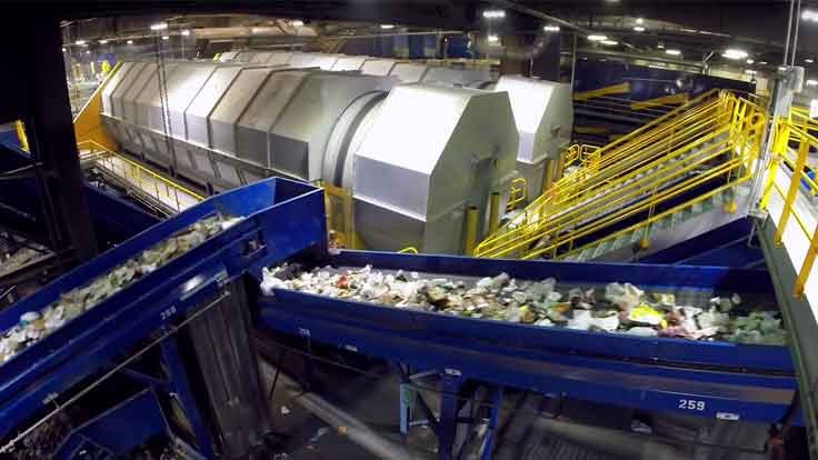 Republic opens new commercial sorting system at Anaheim Recycling Center in California